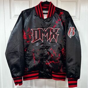 Headgear Classics DMX Black and Red Bomber Jacket